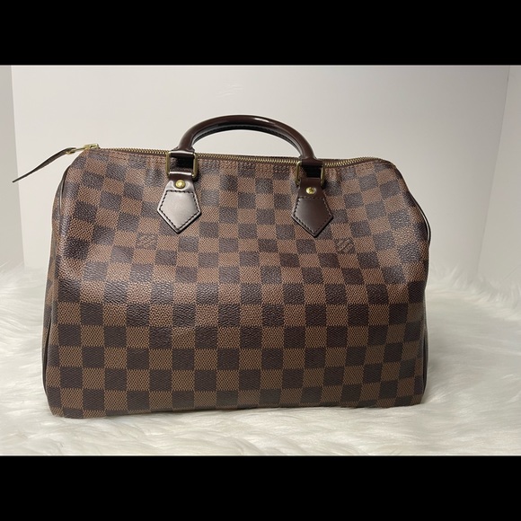 Authentic Louis Vuitton Speedy 30 Damier Ebene - Picture 3 of 17